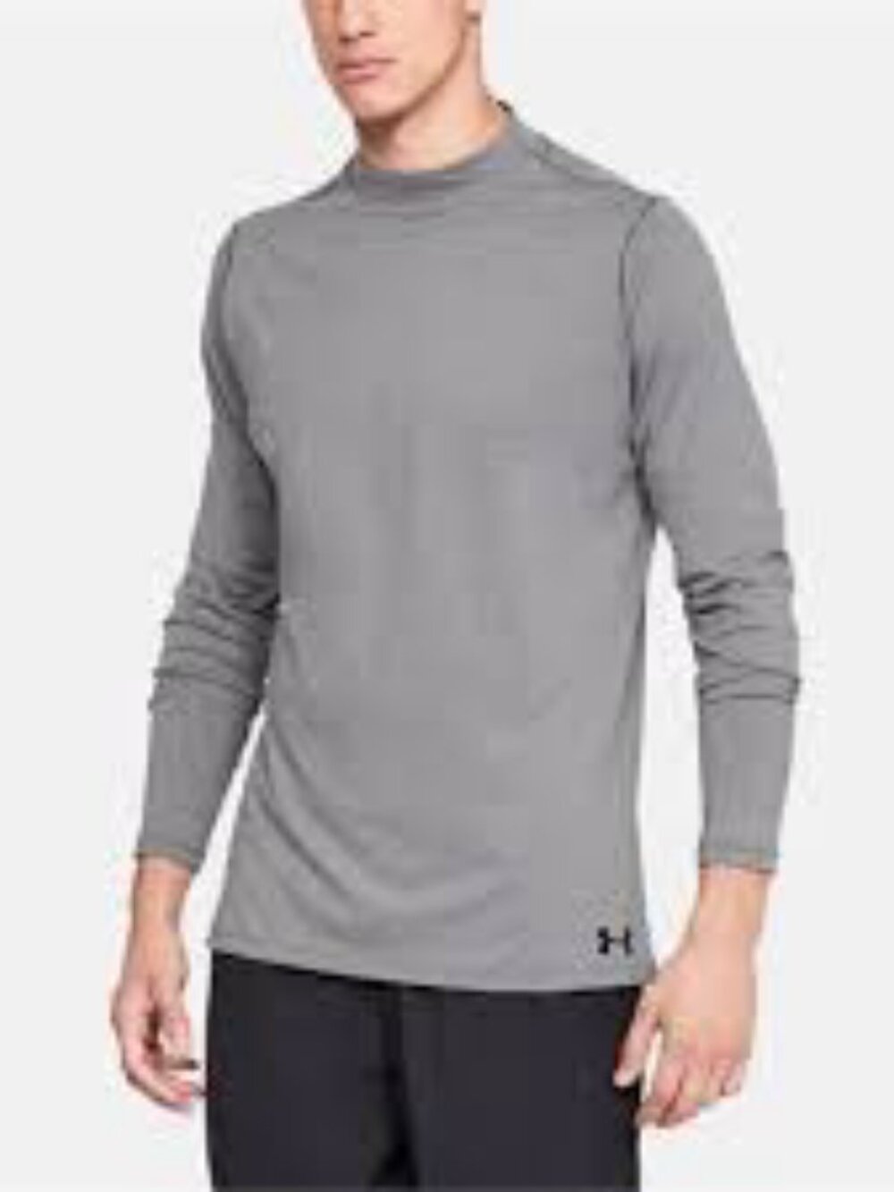 Under Armour Men's COLDGEAR Gray Fitted Long Sleeve Top XL NWT